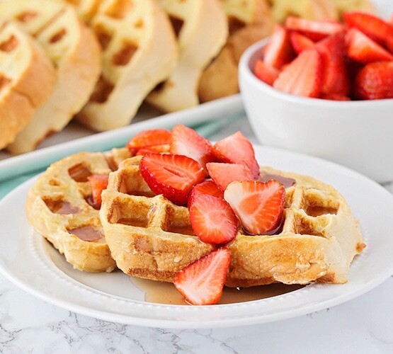 French toast waffles