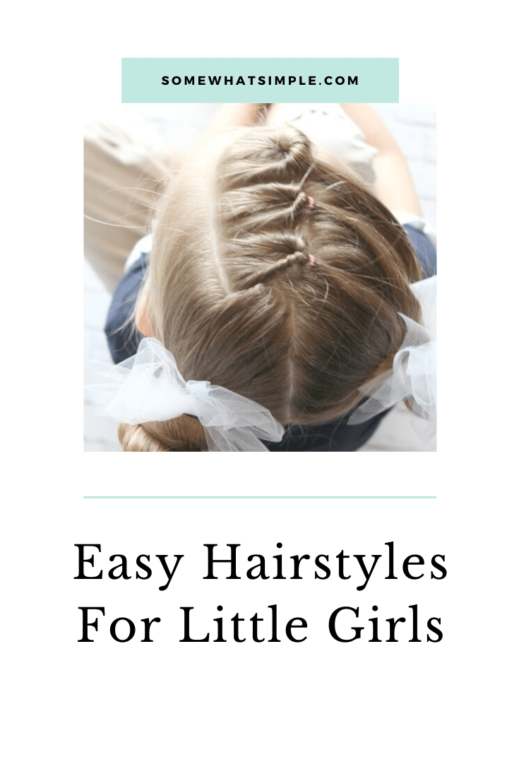 3 Easy Hair Styles for Girls - The Chirping Moms