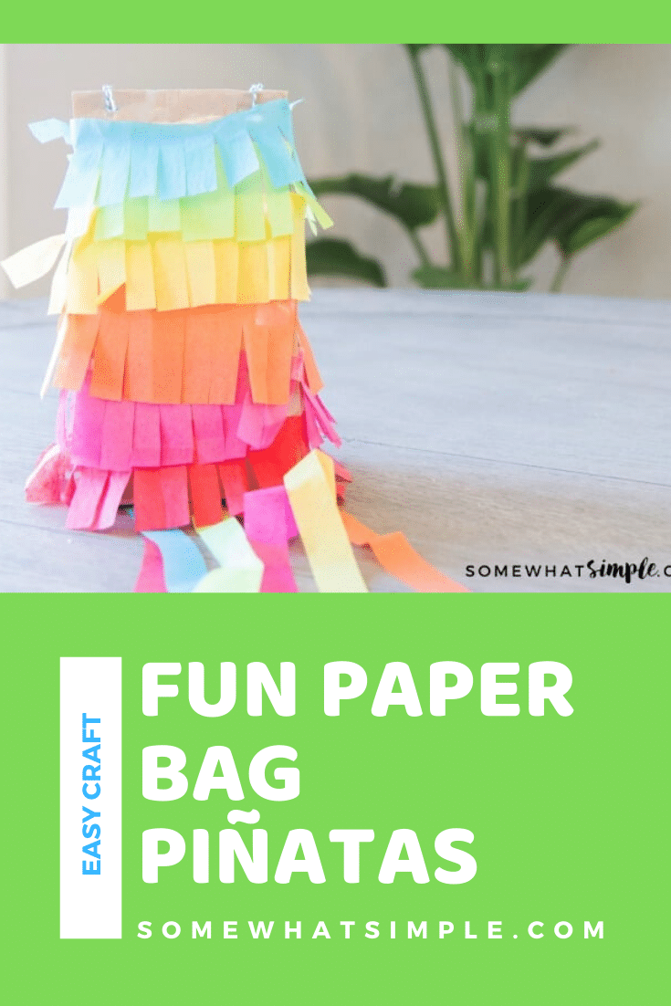 Paper Bag Pinatas - Somewhat Simple