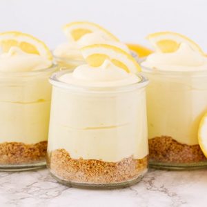 Lemon Cheesecake Mousse Recipe | Somewhat Simple