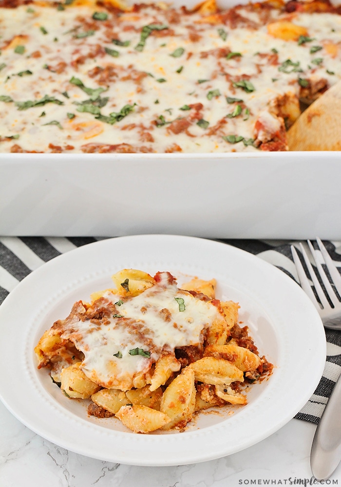 EASY Unstuffed Shells Recipe  Somewhat Simple