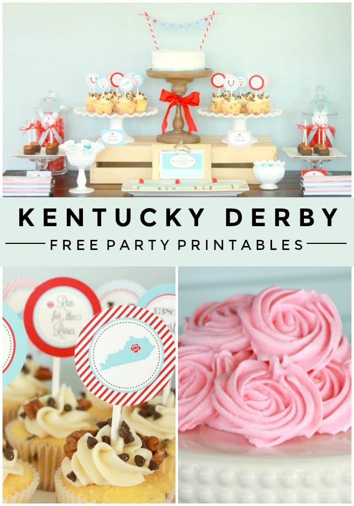 Kentucky Derby Party Free Party Printables Somewhat Simple