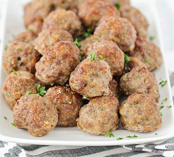 homemade meatballs