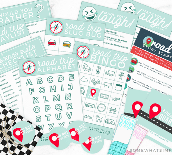 best road trip tips printables