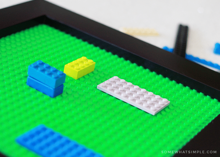 lego building tray