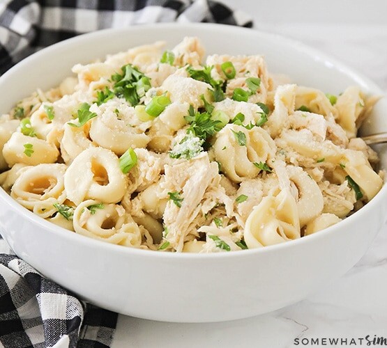 simple tortellini salad