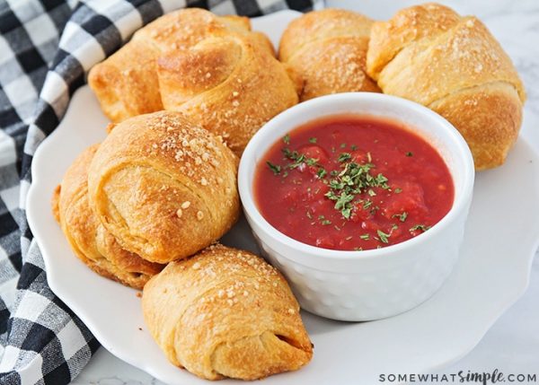 Homemade Pizza Bites Recipe | Somewhat Simple