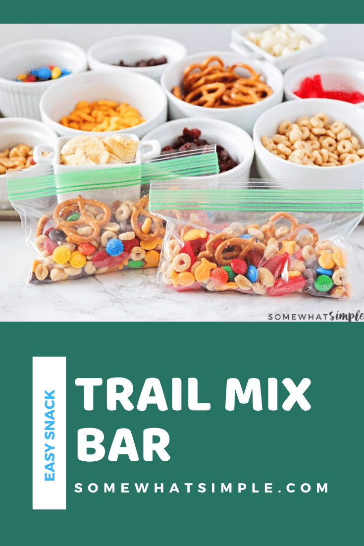 Easy Trail Mix Bar Idea For Kids, Recipe
