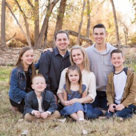 Rob and Stephanie and Family