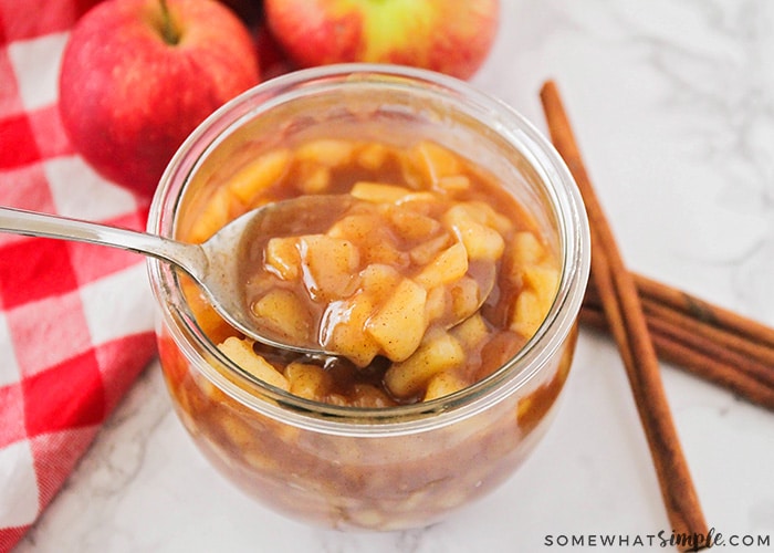 Warm Cinnamon Apples Recipe - Somewhat Simple