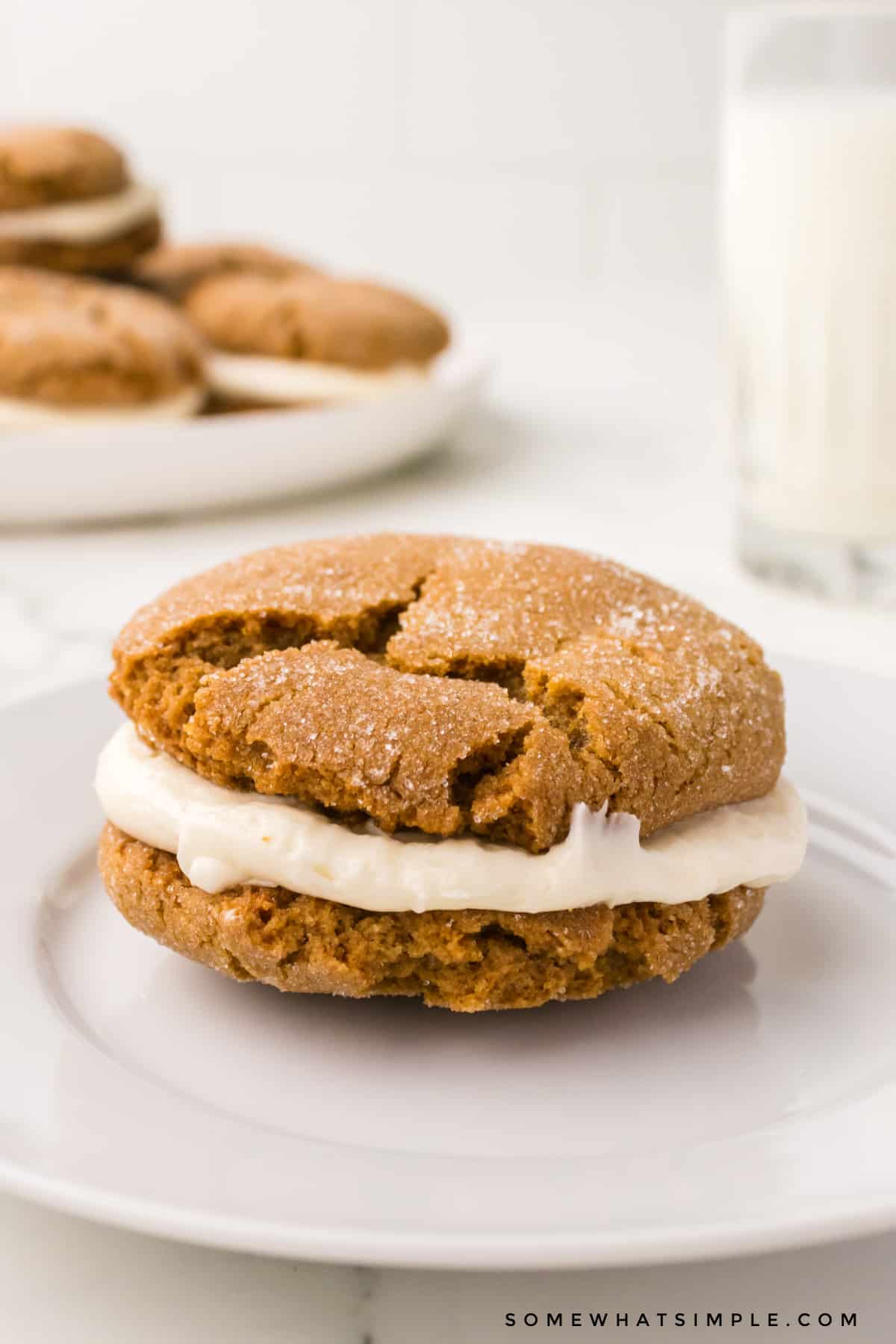 Easy Ginger Sandwich Cookies