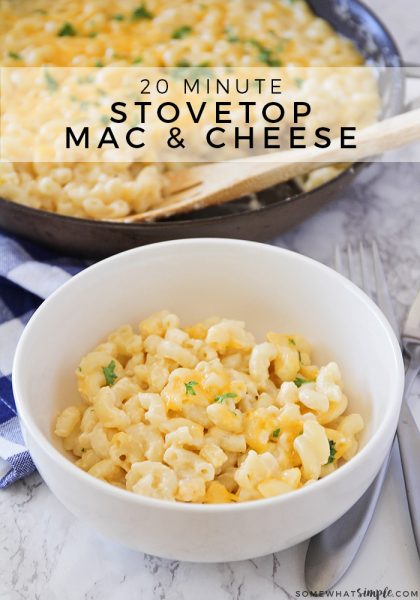 Easy Macaroni and Cheese Recipe (Ready In 30 Min) - Somewhat Simple