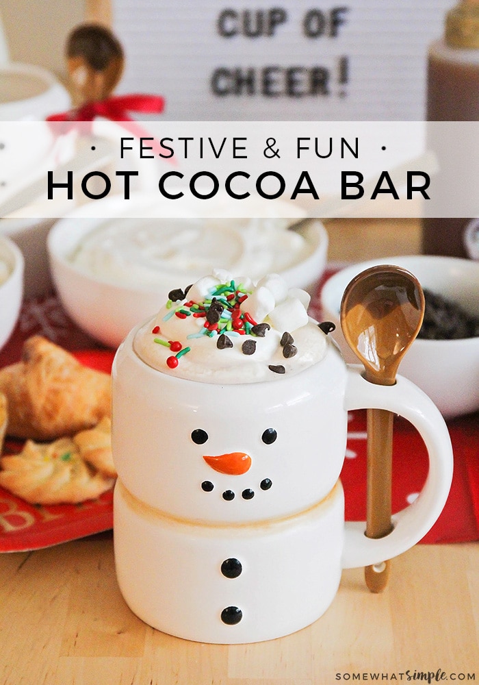 Holiday Coffee and Hot Chocolate Bar