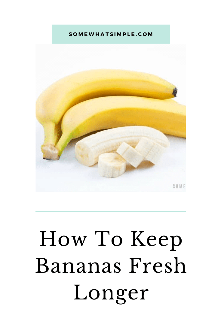 Keep your bananas ripe for up to 15 days longer with this super simple  water trick