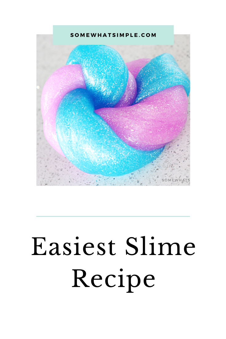 THE BEST SLIME RECIPE 