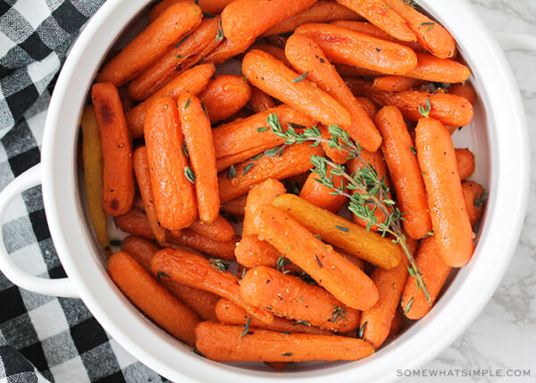 Roasted Honey Glazed Carrots Recipe | Somewhat Simple