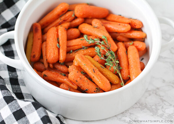 Roasted Honey Glazed Carrots Recipe | Somewhat Simple