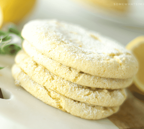 lemon cake mix cookies 3 ingredients cool whip simple easy quick dessert