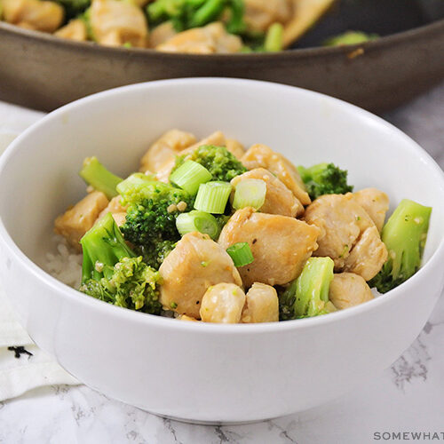 Easy Chicken And Broccoli Stir Fry | Somewhat Simple