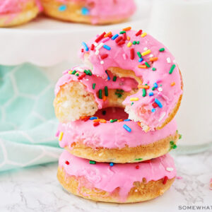 Easiest Cake Mix Donuts Recipe | Somewhat Simple