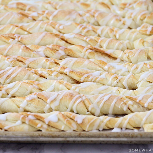 Cinnamon Bread Twists (Ready In 45 Mins) - Somewhat Simple