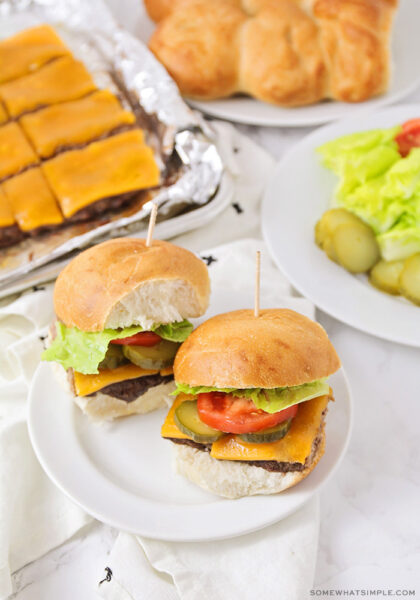 Oven Baked Sliders In 4 Easy Steps | Somewhat Simple