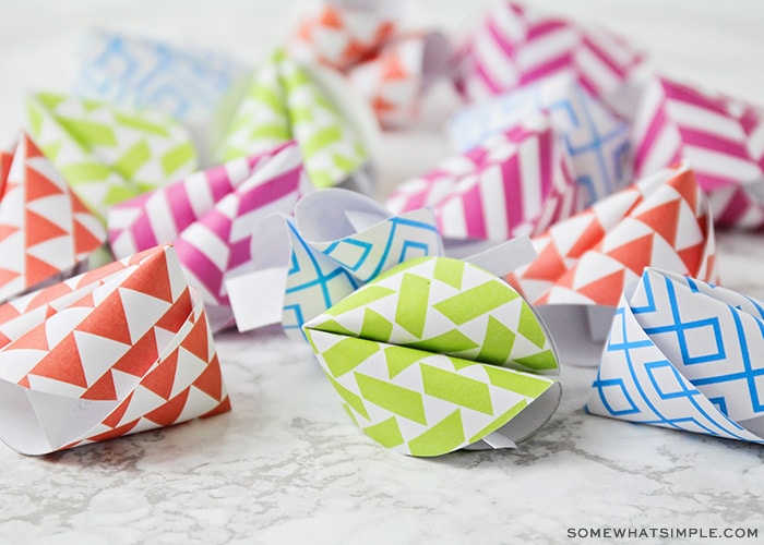 How to Make Paper Fortune Cookies