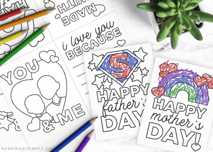 free printable mothers day cards fathers day cards