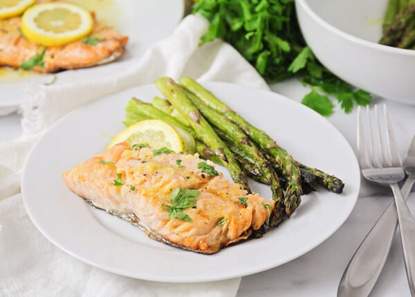 Grilled Salmon and Asparagus - Somewhat Simple