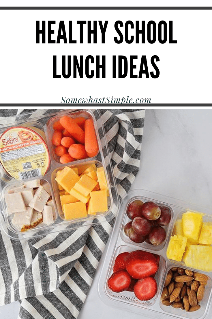 Easy School Lunches - from Somewhat Simple