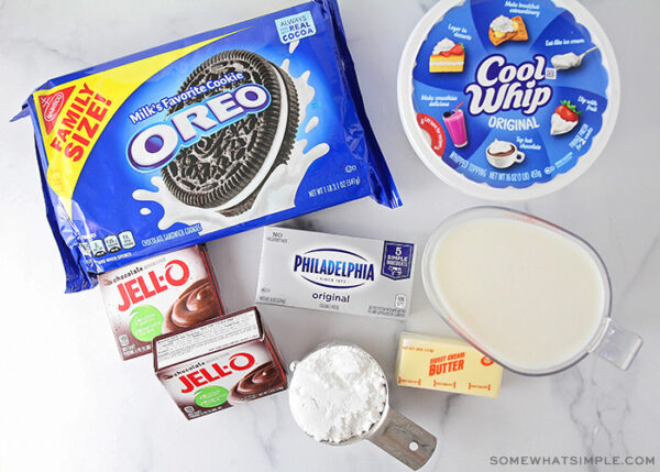 Oreo Dirt Cake Recipe - from Somewhat Simple .com