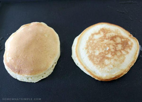 Best Homemade Pancakes Recipe {Sweet & Fluffy} | Somewhat Simple