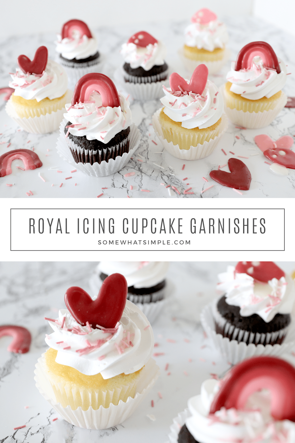 Royal Icing for Cupcakes - from Somewhat Simple