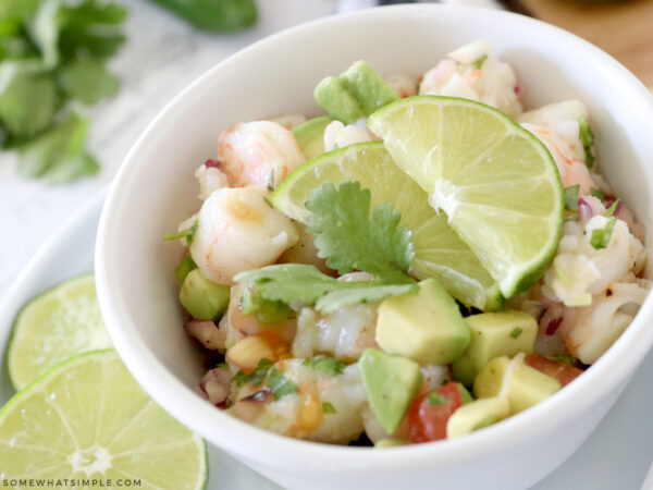 Shrimp Avocado Salad - from Somewhat Simple .com