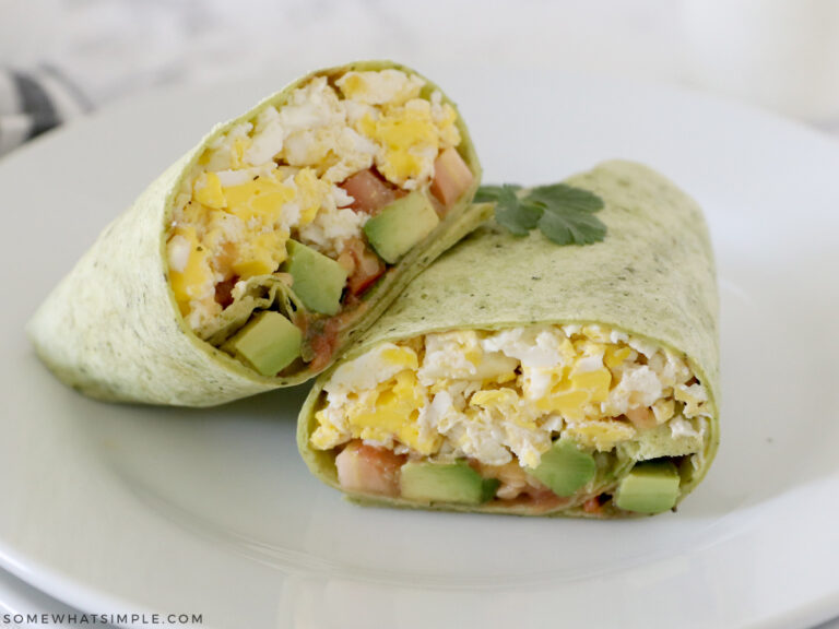 Breakfast Wrap Healthy Breakfast Somewhat Simple