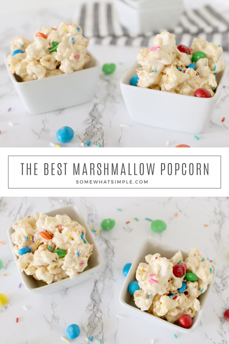 Marshmallow Popcorn - from Somewhat Simple .com