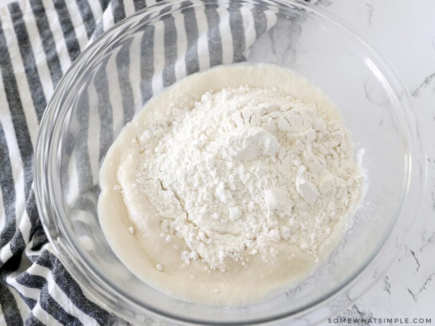 Easy Pizza Dough Recipe - from Somewhat Simple