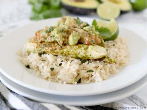 Cilantro Lime Chicken Recipe - from Somewhat Simple .com