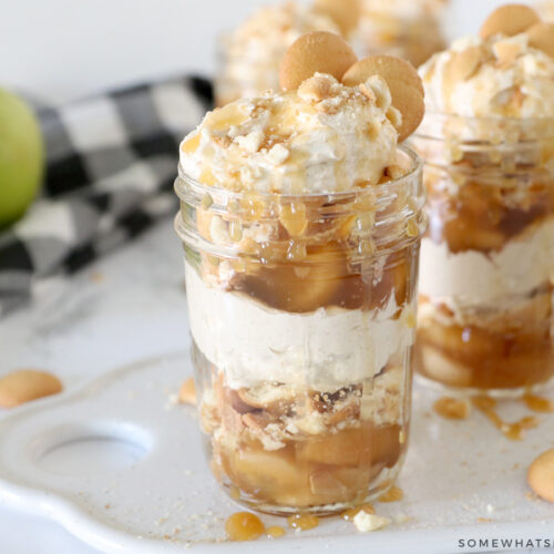 10 Minute Caramel Apple Trifle Somewhat Simple 