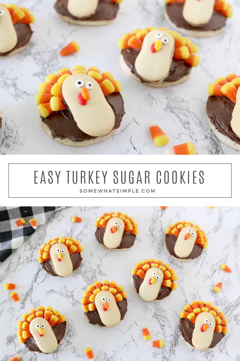 Easy Turkey Sugar Cookies Ready In Mins Somewhat Simple