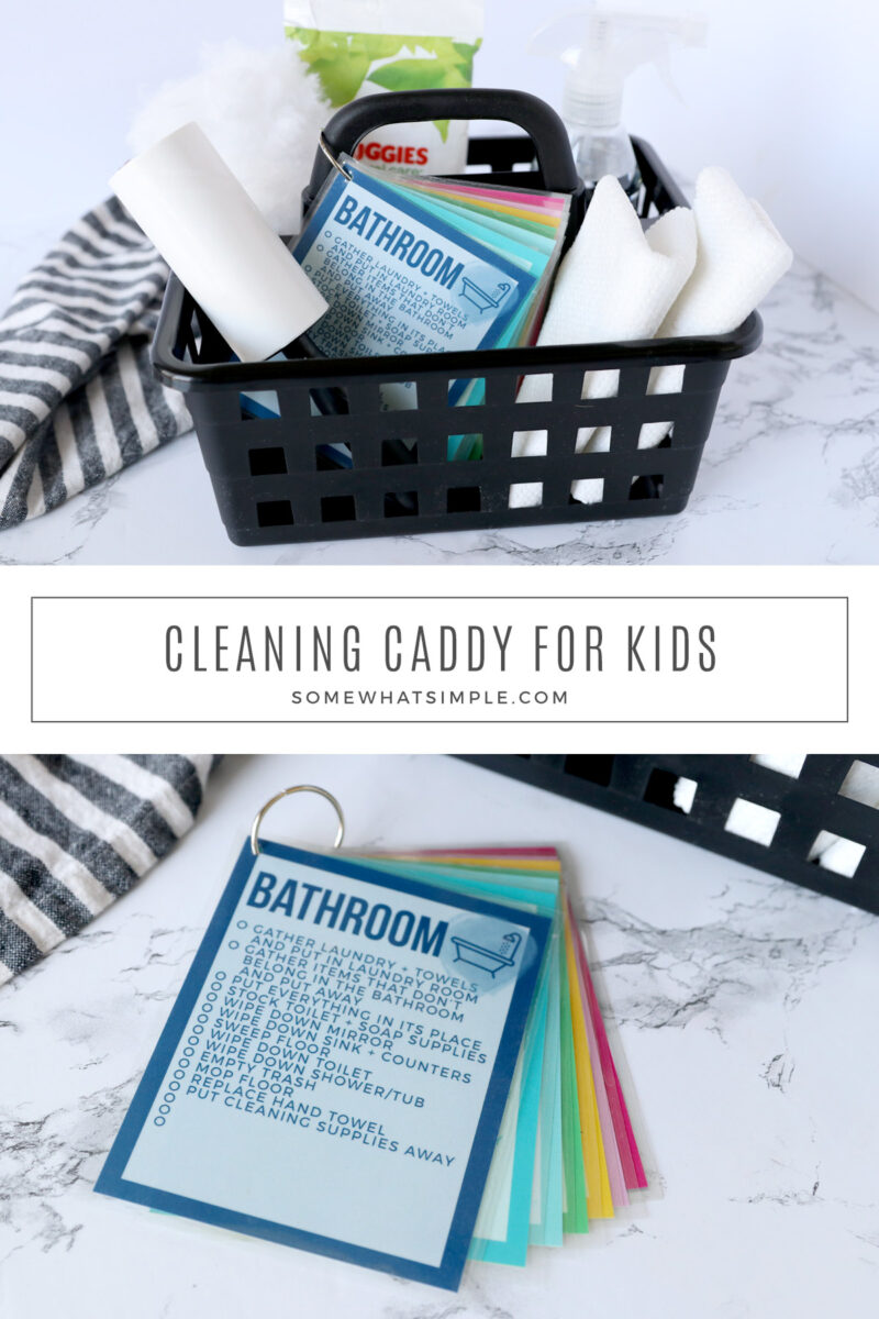 How to Organize a Cleaning Kit - Be Motivated to Clean  Bathroom cleaning  supplies, Bathroom cleaning hacks, Bathroom cleaning