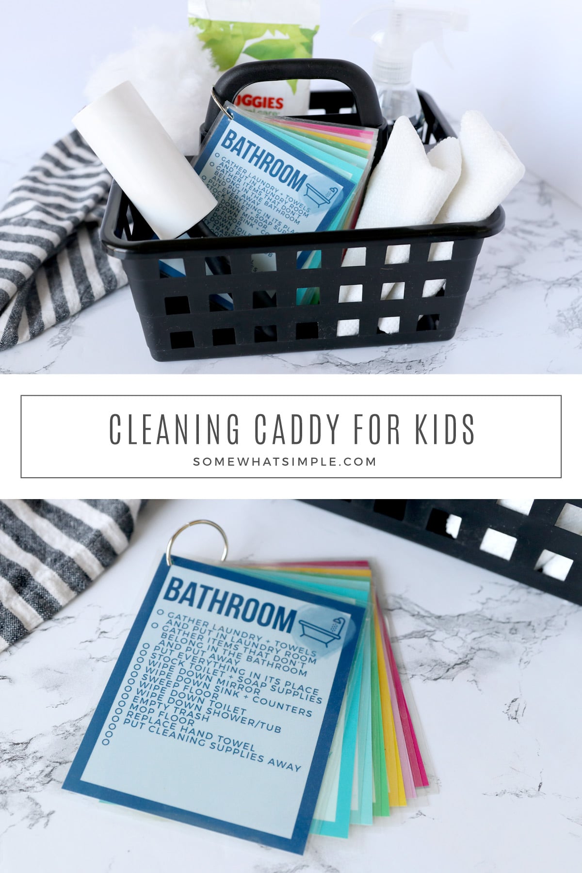 WHAT TO PUT INSIDE A CLEANING CADDY // How to Organize Cleaning Supplies +  Cleaning Kit Essentials 