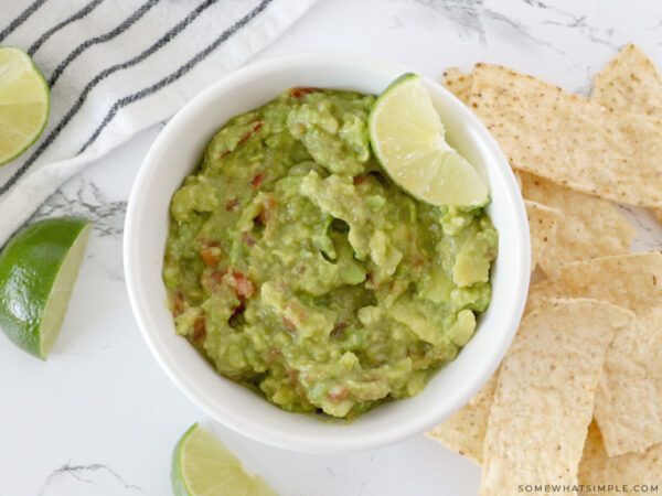 Fast Guacamole Recipe (Easy Recipe) | Somewhat Simple