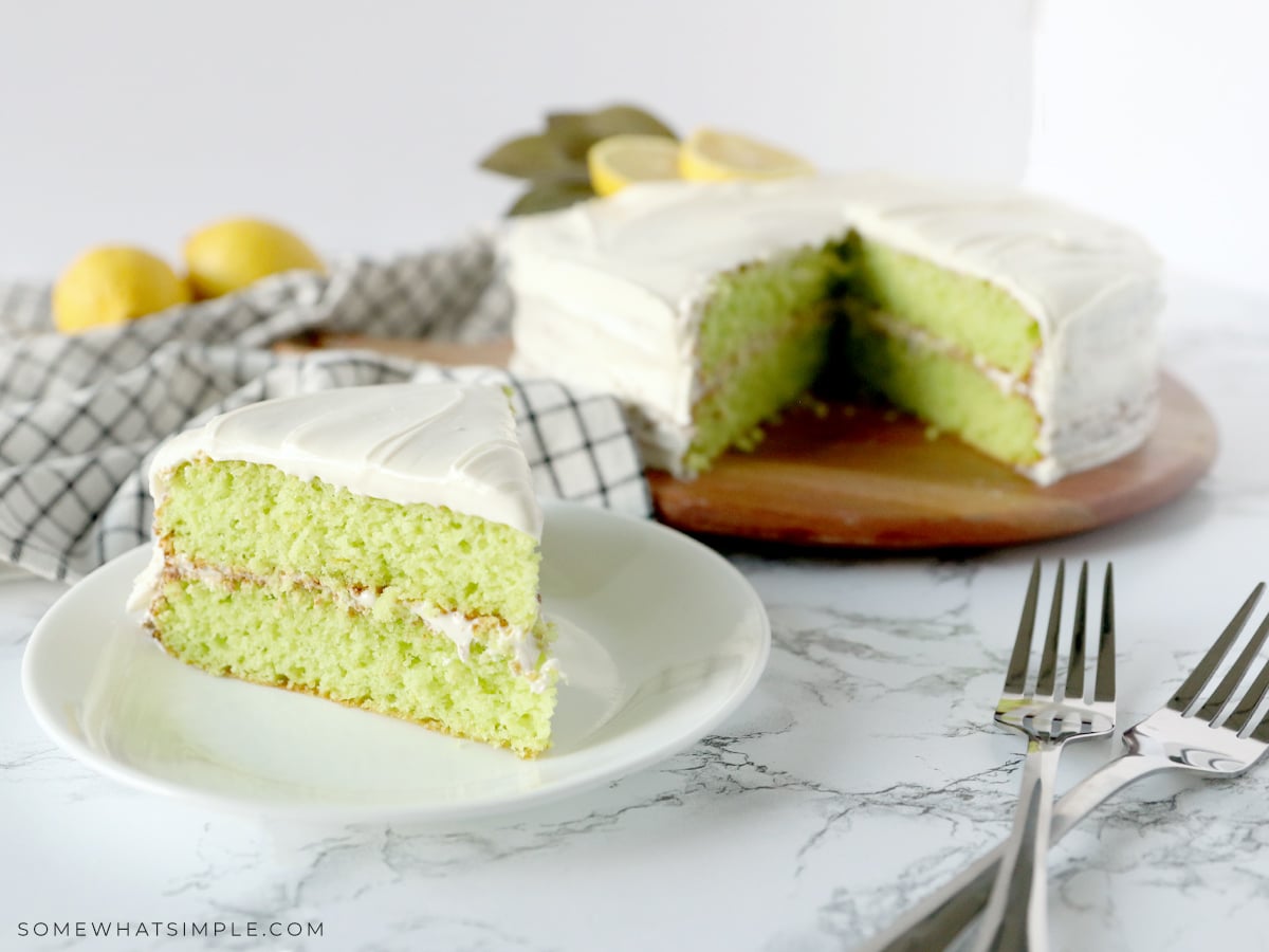 Peng's Kitchen: Key Lime Sponge Cake