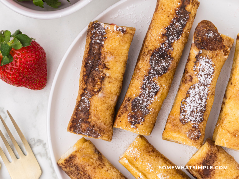 French Toast RollUps - Somewhat Simple